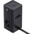 Baseus Power Combo Tower Digital Power Strip 3AC+2U+2C 35W with 1.5m Power Cord EU Cluster - Black